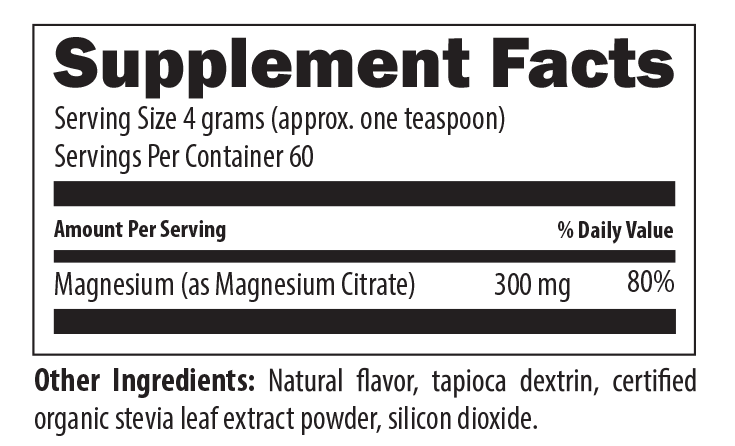 Magnesium Citrate