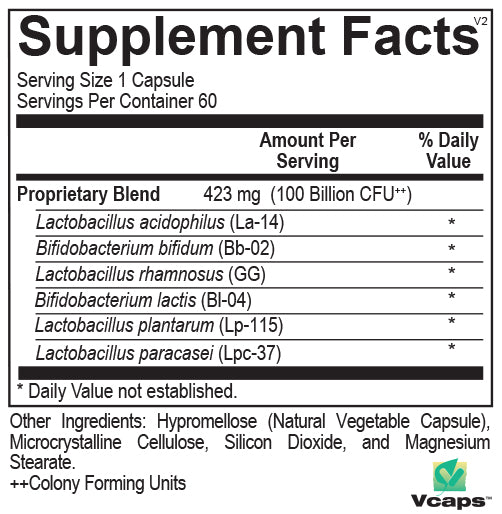 My Probiotic 100 billion 60 cap