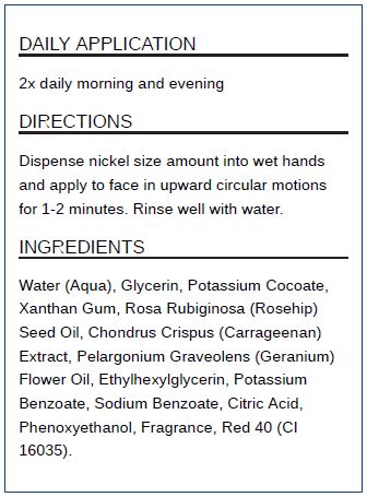 Rosehip Regenerative Balancing Cleanser